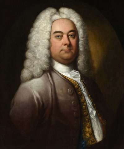 George Frideric Händel, 1750 körül alkotó: William circle of Hogarth